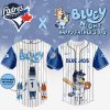Toronto Blue Jays MLB x Bluey Happy Fathers Day Custom Baseball Jersey