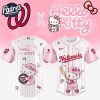 Washington Nationals MLB Hello Kitty New Baseball Jersey