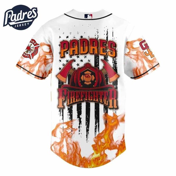 san diego padres firefighter appreciation day 2025 baseball jersey 3 19 11zon