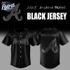 2025 Atlanta Braves Back In Black Baseball Jersey