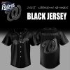2025 Washington Nationals Back In Black Baseball Jersey