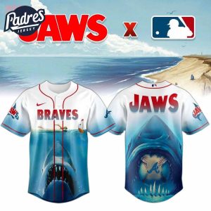 Atlanta Braves x Jaws 2025 Baseball Jersey 1