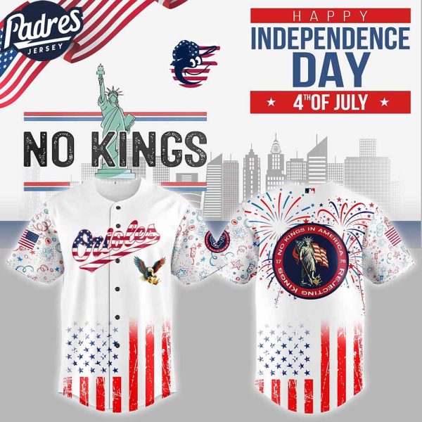 Baltimore Orioles MLB X The 4th Of July X Military Custom Baseball Jersey