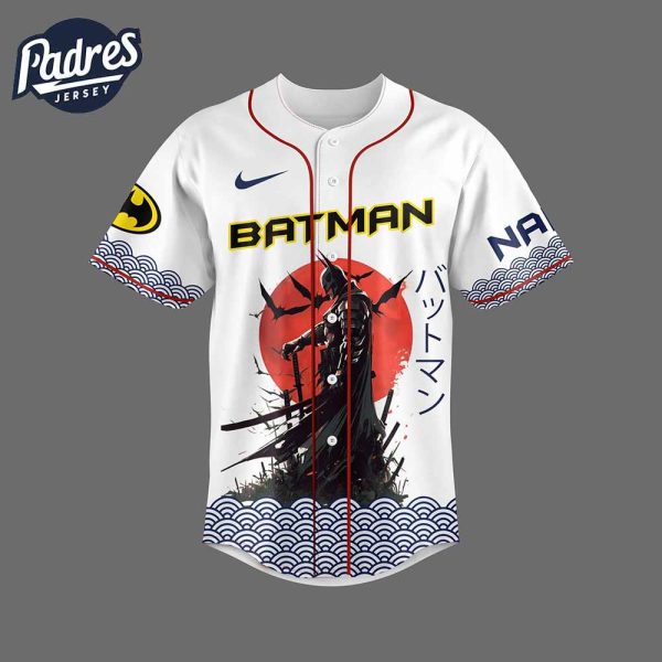 Batman Born In The Darkness Movive Baseball Jersey 2