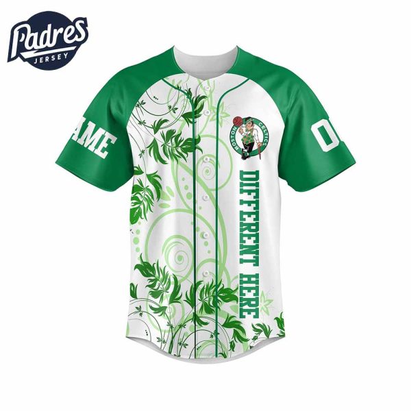 Boston Celtics NBA Baseball Jersey Outfit 2025 2
