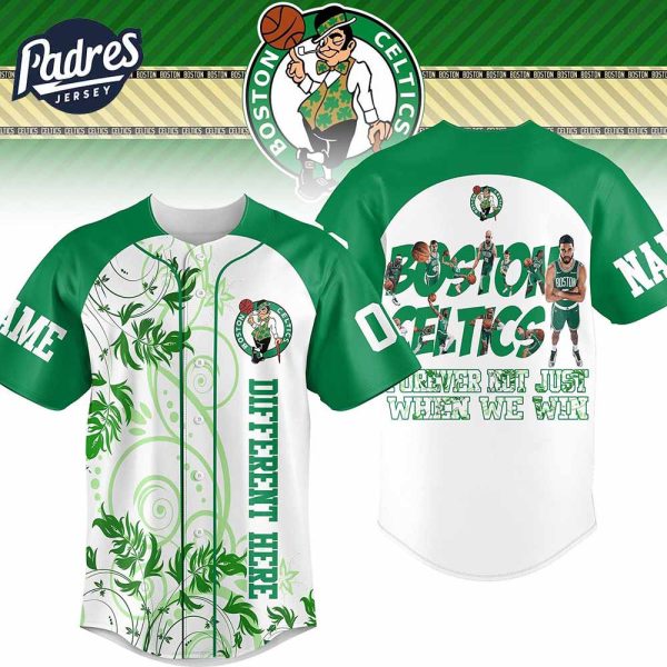 Boston Celtics NBA Baseball Jersey Outfit 2025 5
