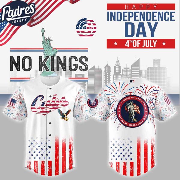 Chicago Cubs MLB X The 4th Of July X Military Custom Baseball Jersey