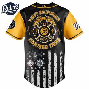 Chicago Cubs MLB x First Responders Baseball Jersey 1