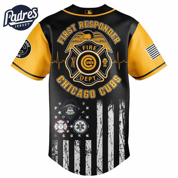Chicago Cubs MLB x First Responders Baseball Jersey 1
