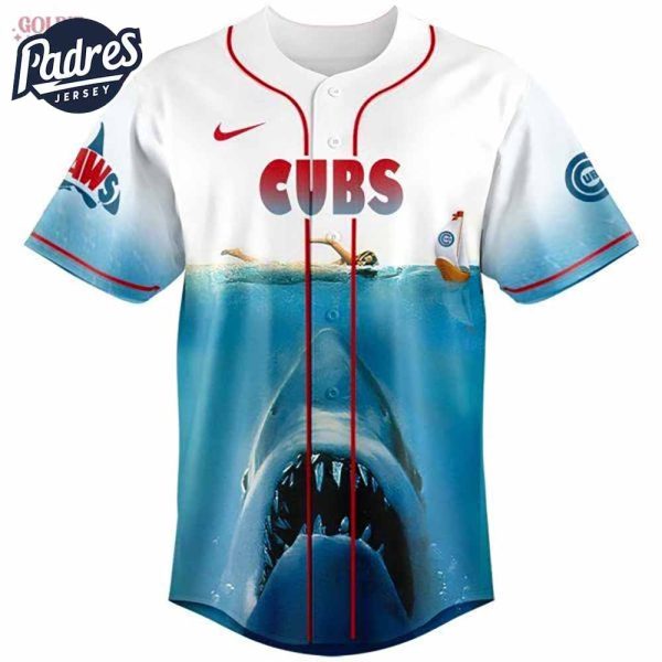 Chicago Cubs x Jaws 2025 Baseball Jersey 2