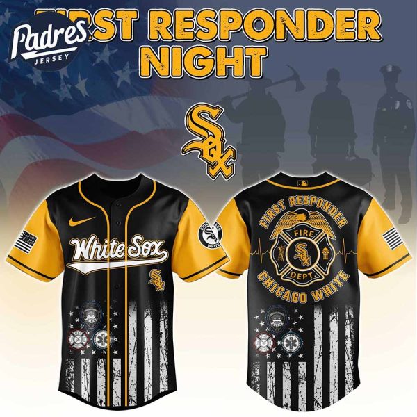 Chicago White Sox MLB x First Responders Baseball Jersey 1