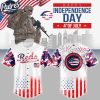 Cincinnati Reds MLB X The 4th Of July X Military Personalized Baseball Jersey