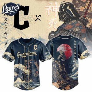 Cleveland Guardians Darth Vader MLB Japan Edition Baseball Jersey