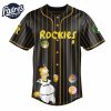 Colorado Rockies MLB x The Simpsons Baseball Jersey Style 3