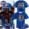 Custom Durham Bulls 2025 Pride Month Limited Edition Baseball Jersey