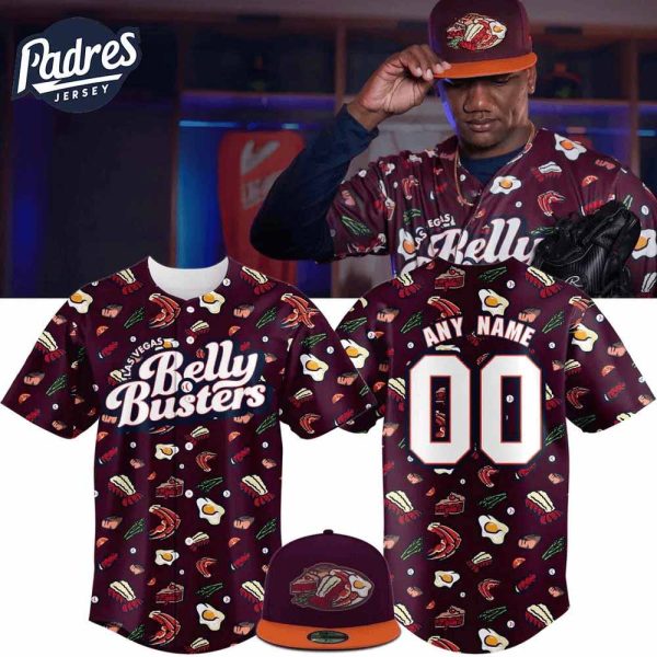 Custom Las Vegas Aviators Belly Busters 2025 Baseball Jersey