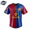 Custom Team Football Barcelona Baseball Jersey 2