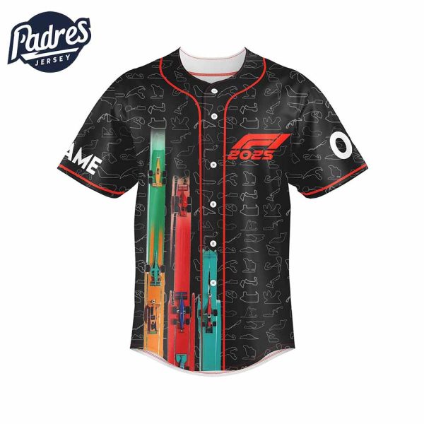 F1 Personalized Baseball Jersey Outfit 3