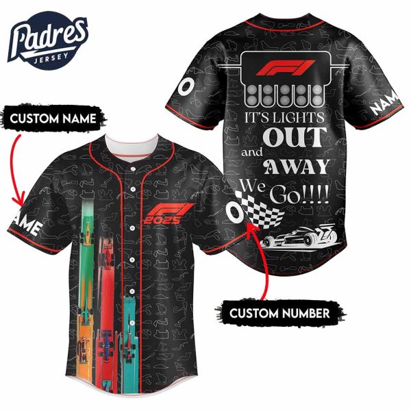 F1 Personalized Baseball Jersey Outfit 4