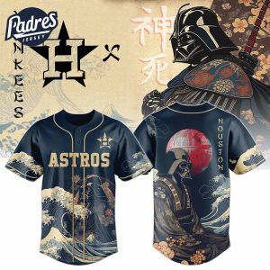 Houston Astros Darth Vader MLB Japan Edition Baseball Jersey