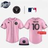 Inter Miami CF x MLB Club World Cup 2025 Pink Baseball Jersey 1