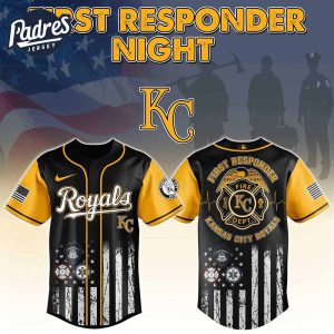 Kansas City Royals MLB x First Responders Baseball Jersey 1