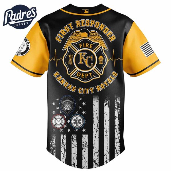 Kansas City Royals MLB x First Responders Baseball Jersey 2