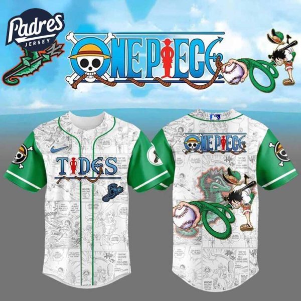 Limited Edition Norfolk Tides One Piece Night Game Auction Jersey