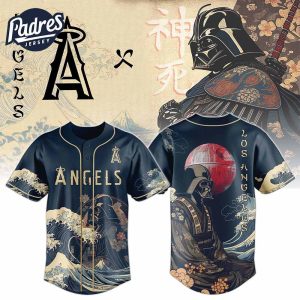 Los Angeles Angels Darth Vader MLB Japan Edition Baseball Jersey