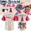 Los Angeles Angels MLB Lilo And Stitch Summer Baseball Jersey