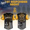 Los Angeles Angels MLB x First Responders Baseball Jersey 1