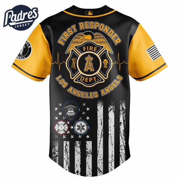 Los Angeles Angels MLB x First Responders Baseball Jersey 2
