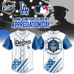 Los Angeles Dodgers Baseball Law Enforcement Appreciation Day Jersey