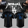 Los Angeles Dodgers Baseball Metallica Night Jersey