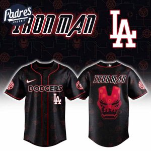 Los Angeles Dodgers x Iron Man Avengers Jersey