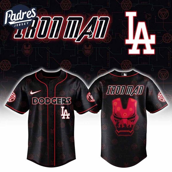 Los Angeles Dodgers x Iron Man Avengers Jersey