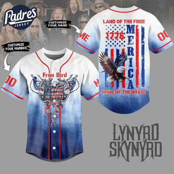 Lynyrd Skynyrd American Baseball Jersey 1
