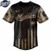 Miami Marlins MLB X Deer Hunting Personalized Baseball Jersey 3