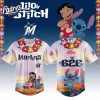 Miami Marlins MLB X Lilo Stitch Personalized Baseball Jersey