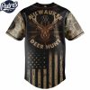 Milwaukee Brewers MLB X Deer Hunting Personalized Baseball Jersey 2