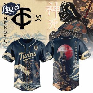 Minnesota Twins Darth Vader MLB Japan Edition Baseball Jersey