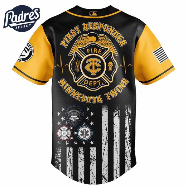 Minnesota Twins MLB x First Responders Baseball Jersey 2