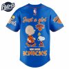 New York Knicks Champions 2025 Baseball Jersey 3