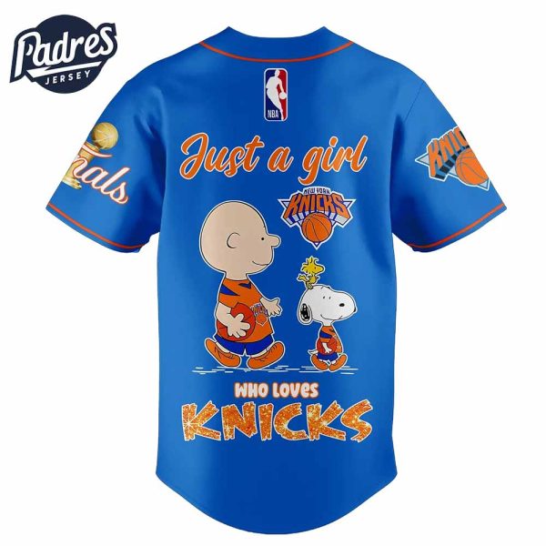 New York Knicks Champions 2025 Baseball Jersey 3