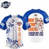 New York Knicks NBA Baseball Jersey Outfit 2025 2