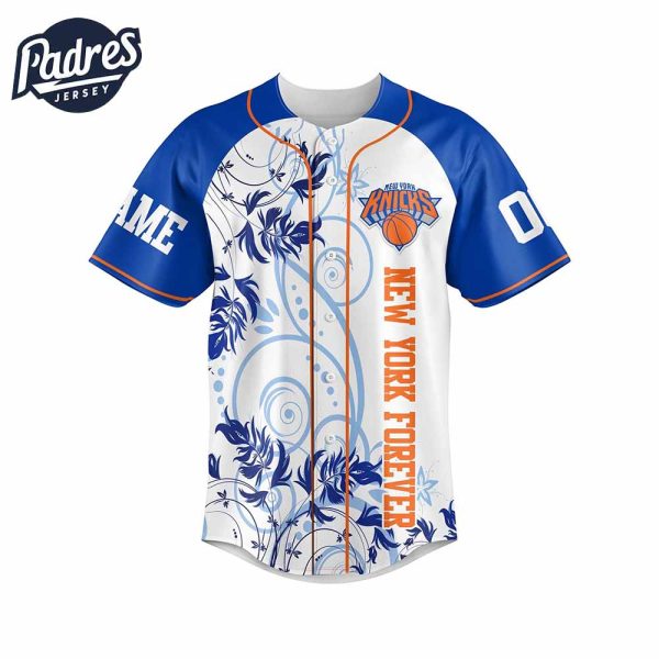 New York Knicks NBA Baseball Jersey Outfit 2025 4