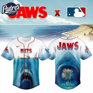 New York Mets x Jaws 2025 Baseball Jersey 1 1