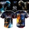 New York Yankees X Mortal Kombat Night Limited Edition Baseball Jersey