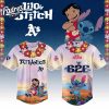 Oakland Athletics MLB X Lilo Stitch Personalized Baseball Jersey