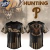 Philadelphia Phillies MLB X Deer Hunting Personalized Baseball Jersey 1